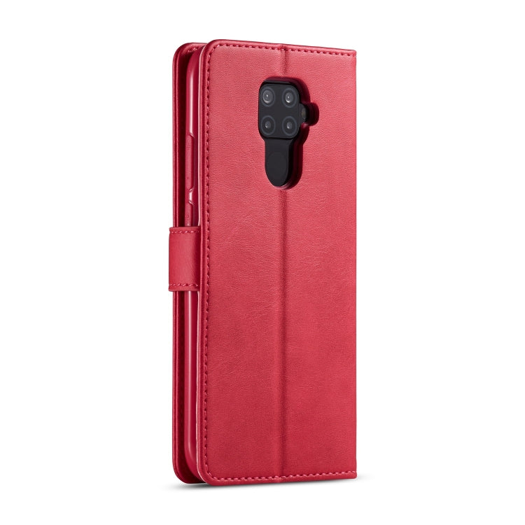 For Huawei Nova 5i Pro / Mate 30 Lite LC.IMEEKE Calf Texture Horizontal Flip Leather Case, with Holder & Card Slots & Wallet