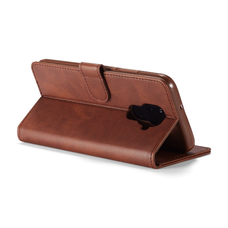 For Huawei Nova 5i Pro / Mate 30 Lite LC.IMEEKE Calf Texture Horizontal Flip Leather Case, with Holder & Card Slots & Wallet
