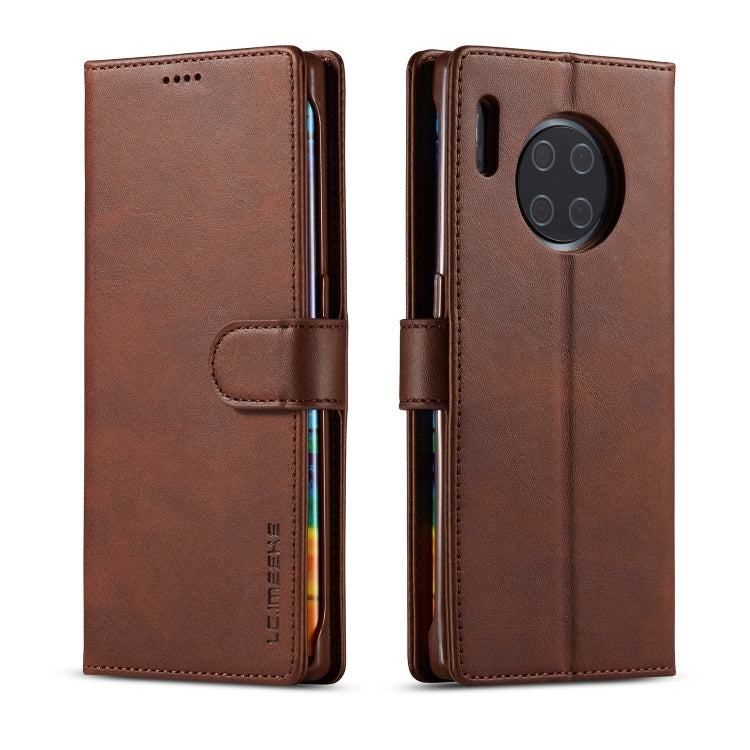 For Huawei Mate 30 Pro LC.IMEEKE Calf Texture Horizontal Flip Leather Case, with Holder & Card Slots & Wallet