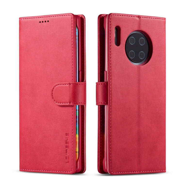 For Huawei Mate 30 Pro LC.IMEEKE Calf Texture Horizontal Flip Leather Case, with Holder & Card Slots & Wallet