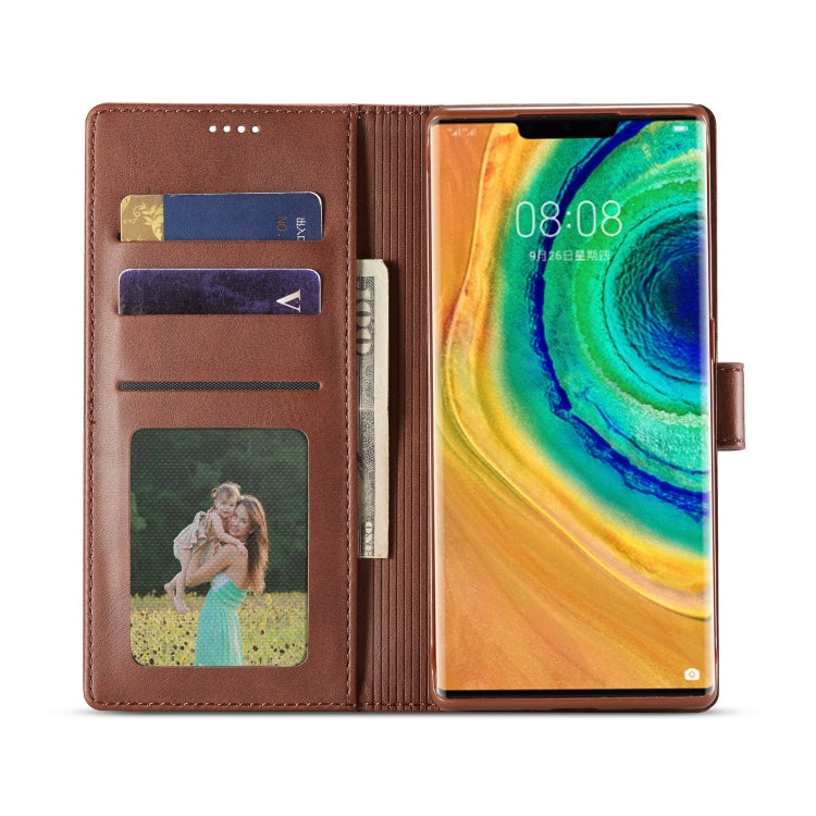 For Huawei Mate 30 Pro LC.IMEEKE Calf Texture Horizontal Flip Leather Case, with Holder & Card Slots & Wallet