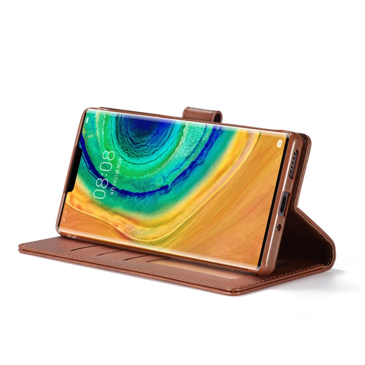 For Huawei Mate 30 Pro LC.IMEEKE Calf Texture Horizontal Flip Leather Case, with Holder & Card Slots & Wallet