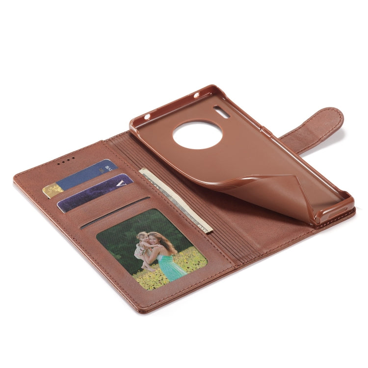 For Huawei Mate 30 Pro LC.IMEEKE Calf Texture Horizontal Flip Leather Case, with Holder & Card Slots & Wallet