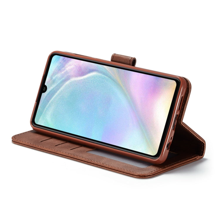 For Huawei P30 LC.IMEEKE Calf Texture Horizontal Flip Leather Case, with Holder & Card Slots & Wallet