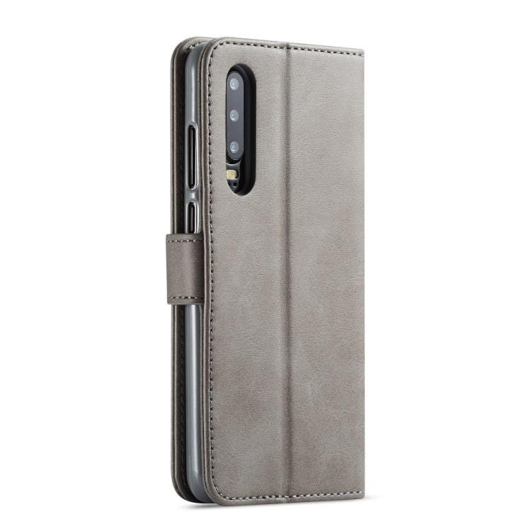 For Huawei P30 LC.IMEEKE Calf Texture Horizontal Flip Leather Case, with Holder & Card Slots & Wallet