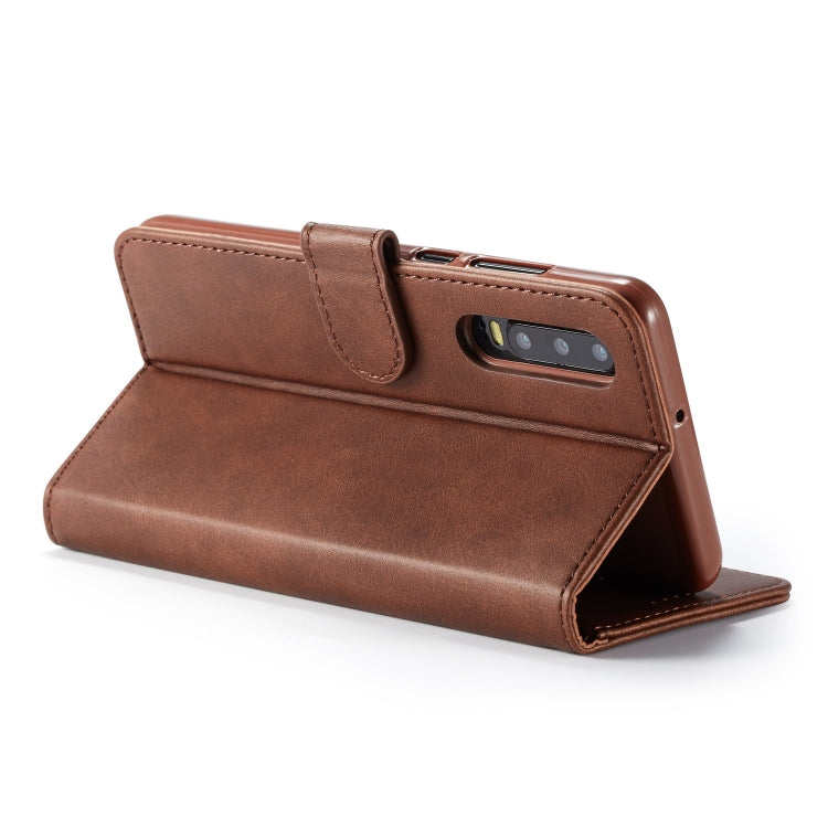 For Huawei P30 LC.IMEEKE Calf Texture Horizontal Flip Leather Case, with Holder & Card Slots & Wallet