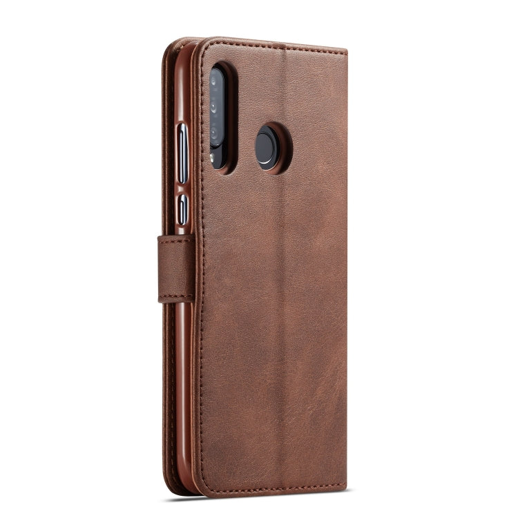 For Huawei P30 Lite / Nova 4e LC.IMEEKE Calf Texture Horizontal Flip Leather Case, with Holder & Card Slots & Wallet