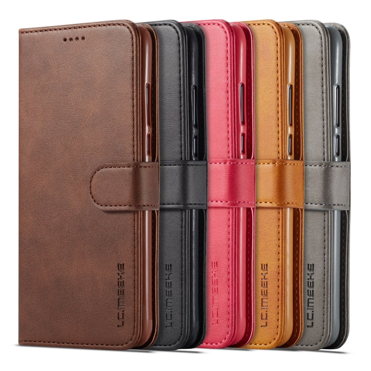 For Huawei P30 Lite / Nova 4e LC.IMEEKE Calf Texture Horizontal Flip Leather Case, with Holder & Card Slots & Wallet