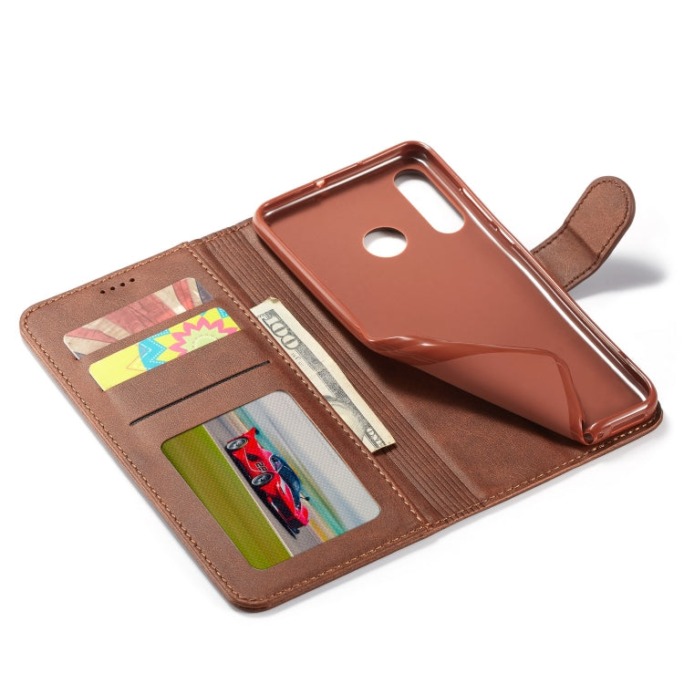 For Huawei P30 Lite / Nova 4e LC.IMEEKE Calf Texture Horizontal Flip Leather Case, with Holder & Card Slots & Wallet