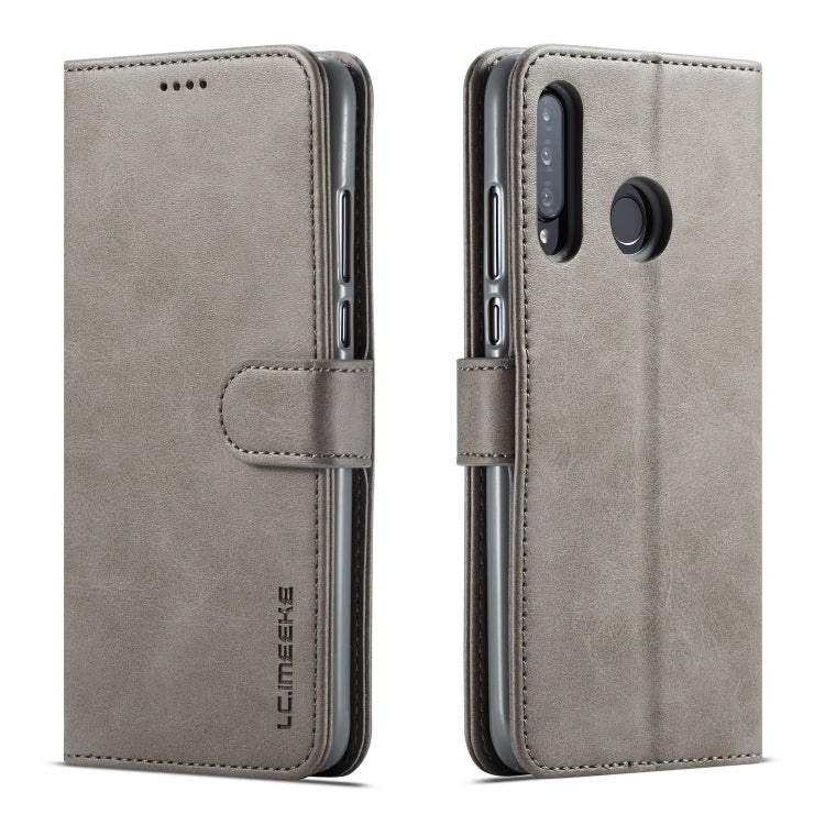 For Huawei P30 Lite / Nova 4e LC.IMEEKE Calf Texture Horizontal Flip Leather Case, with Holder & Card Slots & Wallet