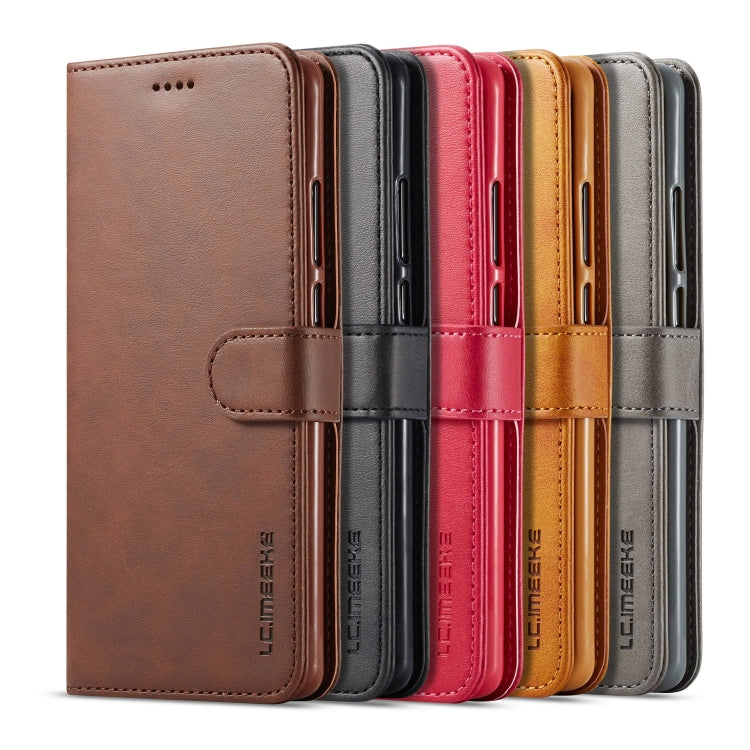 For Huawei P30 Pro LC.IMEEKE Calf Texture Horizontal Flip Leather Case, with Holder & Card Slots & Wallet