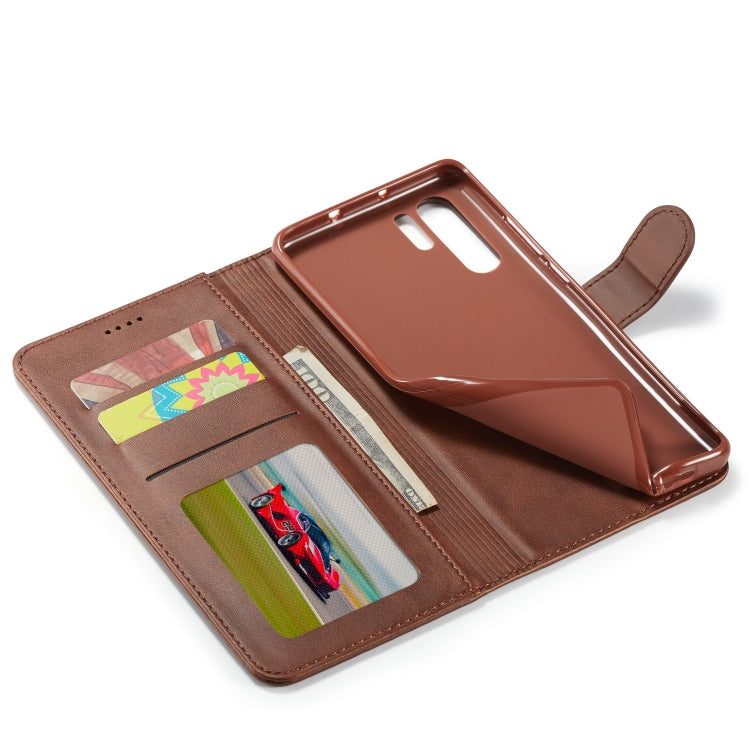For Huawei P30 Pro LC.IMEEKE Calf Texture Horizontal Flip Leather Case, with Holder & Card Slots & Wallet