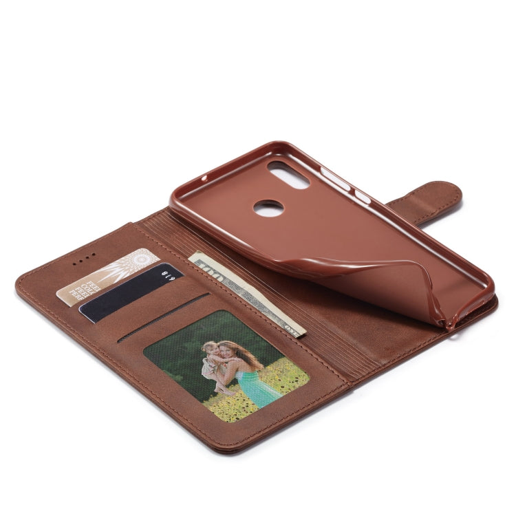For Huawei Y9 (2019) / Enjoy 9 Plus LC.IMEEKE Calf Texture Horizontal Flip Leather Case, with Holder & Card Slots & Wallet