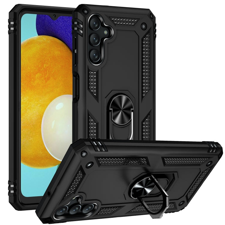 For Samsung Galaxy A13 5G Shockproof TPU + PC Protective Case with 360 Degree Rotating Holder
