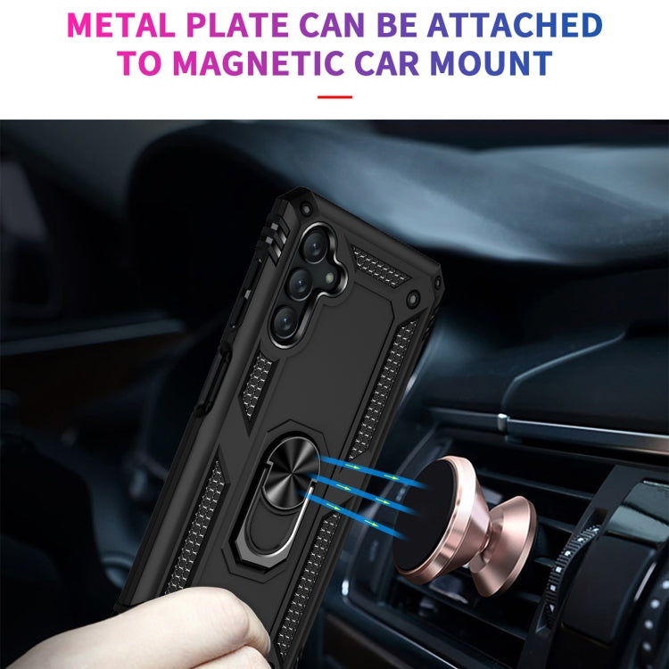 For Samsung Galaxy A13 5G Shockproof TPU + PC Protective Case with 360 Degree Rotating Holder