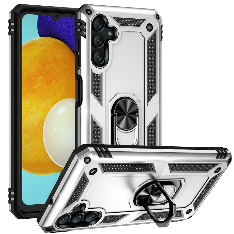 For Samsung Galaxy A13 5G Shockproof TPU + PC Protective Case with 360 Degree Rotating Holder