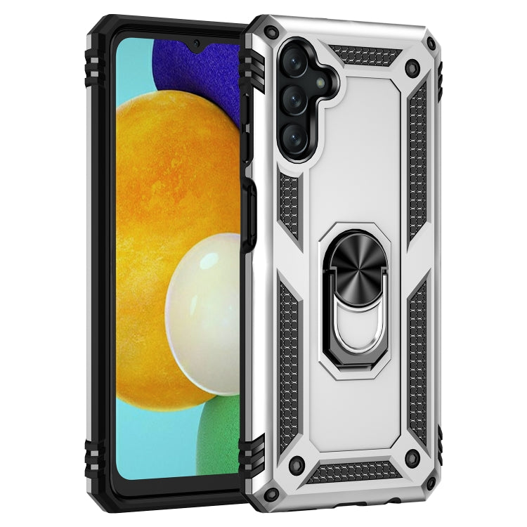 For Samsung Galaxy A13 5G Shockproof TPU + PC Protective Case with 360 Degree Rotating Holder