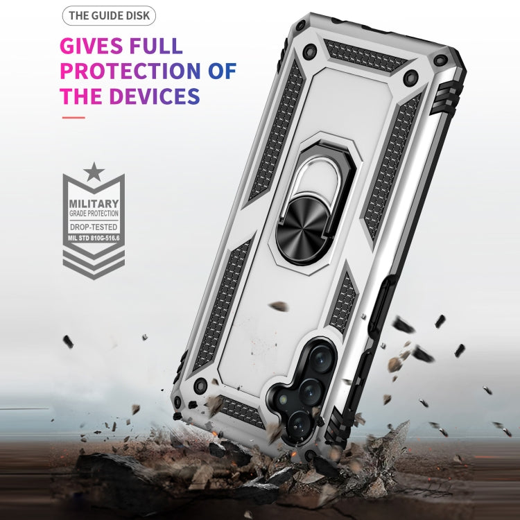 For Samsung Galaxy A13 5G Shockproof TPU + PC Protective Case with 360 Degree Rotating Holder