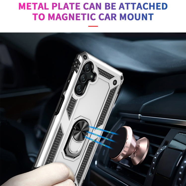 For Samsung Galaxy A13 5G Shockproof TPU + PC Protective Case with 360 Degree Rotating Holder