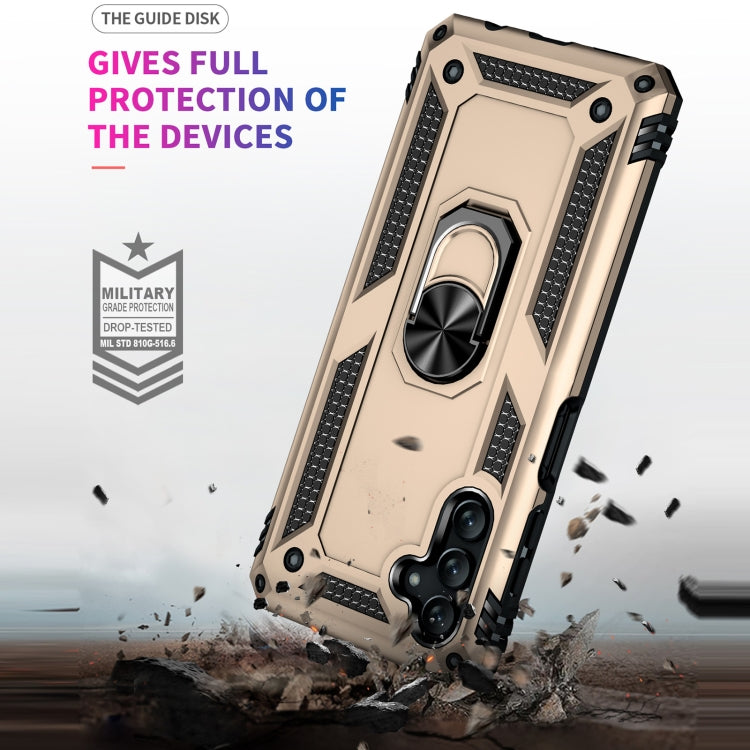 For Samsung Galaxy A13 5G Shockproof TPU + PC Protective Case with 360 Degree Rotating Holder
