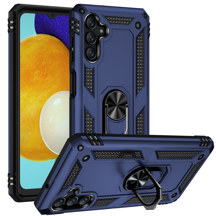 For Samsung Galaxy A13 5G Shockproof TPU + PC Protective Case with 360 Degree Rotating Holder