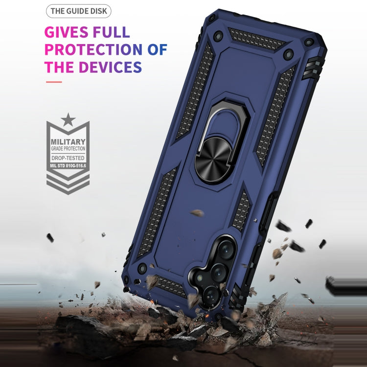 For Samsung Galaxy A13 5G Shockproof TPU + PC Protective Case with 360 Degree Rotating Holder