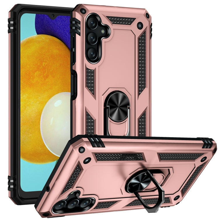 For Samsung Galaxy A13 5G Shockproof TPU + PC Protective Case with 360 Degree Rotating Holder