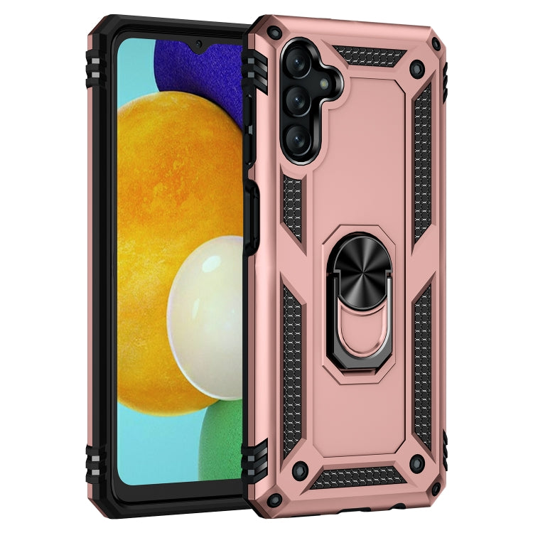 For Samsung Galaxy A13 5G Shockproof TPU + PC Protective Case with 360 Degree Rotating Holder