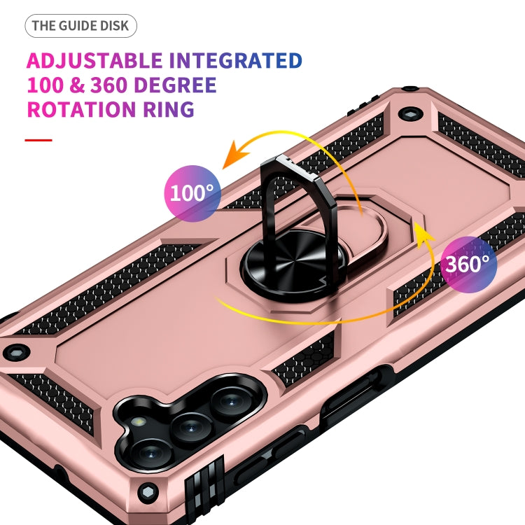 For Samsung Galaxy A13 5G Shockproof TPU + PC Protective Case with 360 Degree Rotating Holder