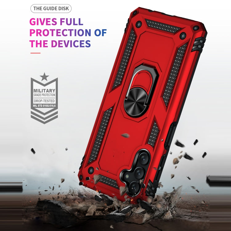 For Samsung Galaxy A13 5G Shockproof TPU + PC Protective Case with 360 Degree Rotating Holder