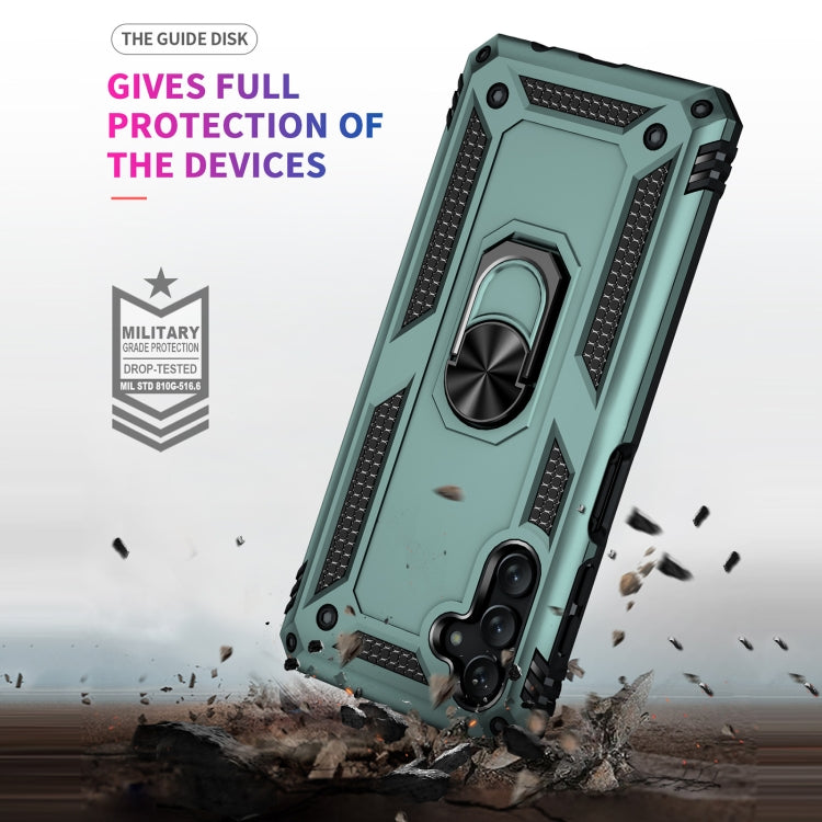 For Samsung Galaxy A13 5G Shockproof TPU + PC Protective Case with 360 Degree Rotating Holder