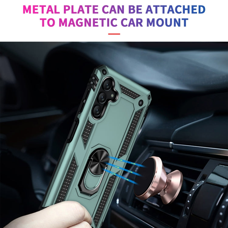 For Samsung Galaxy A13 5G Shockproof TPU + PC Protective Case with 360 Degree Rotating Holder