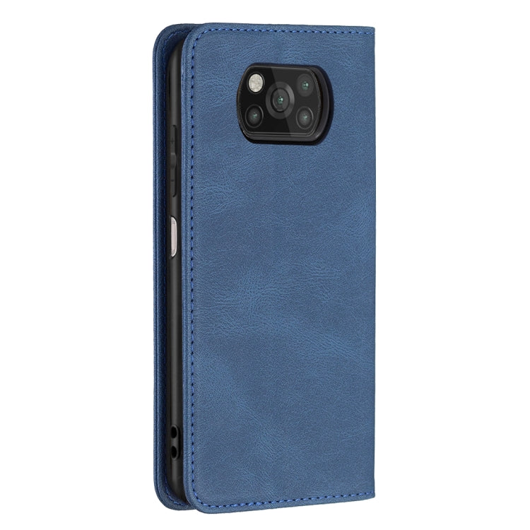 For Xiaomi Poco X3 / X3 NFC Magnetic RFID Blocking Anti-Theft Leather Case with Holder & Card Slots & Wallet