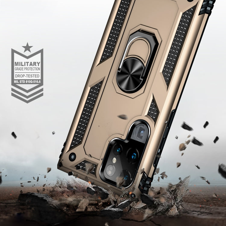 For Samaung Galaxy S22 Ultra 5G Shockproof TPU + PC Protective Case with 360 Degree Rotating Holder