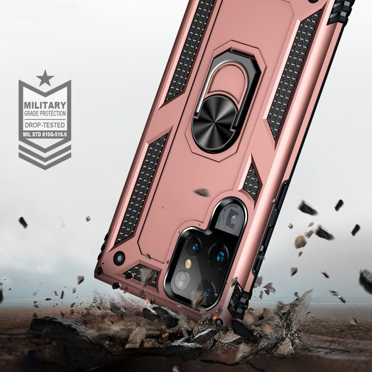 For Samaung Galaxy S22 Ultra 5G Shockproof TPU + PC Protective Case with 360 Degree Rotating Holder