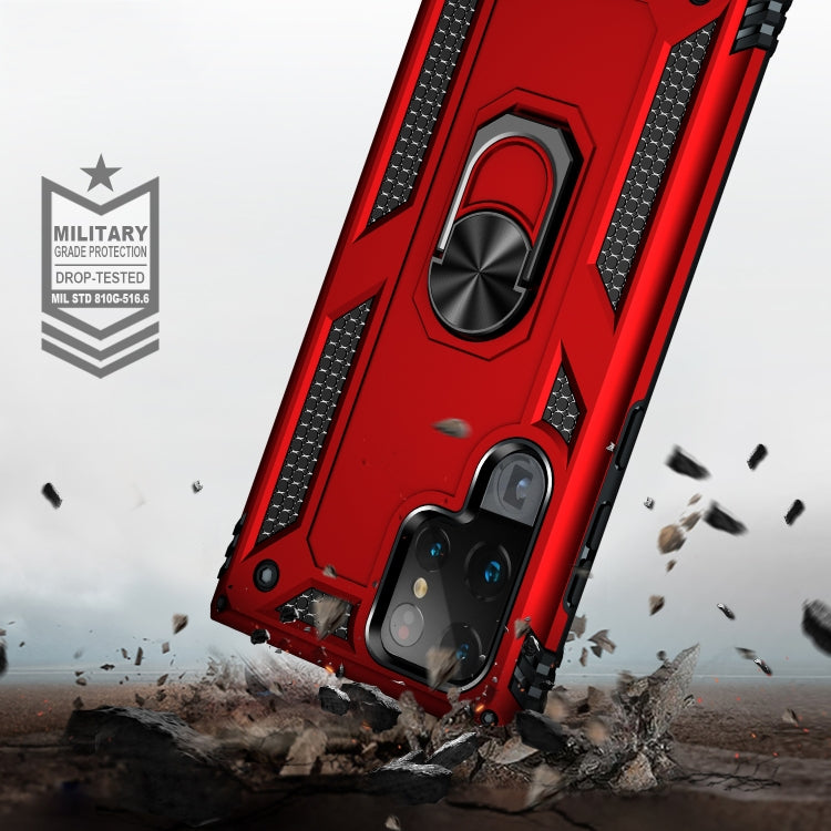 For Samaung Galaxy S22 Ultra 5G Shockproof TPU + PC Protective Case with 360 Degree Rotating Holder