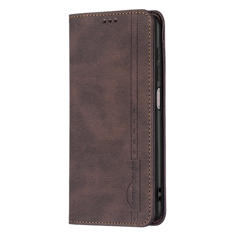 For Samsung Galaxy A12 Magnetic RFID Blocking Anti-Theft Leather Case with Holder & Card Slots & Wallet