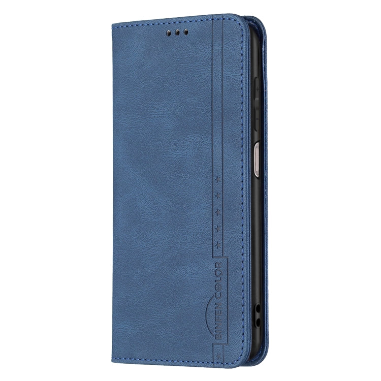 For Samsung Galaxy A12 Magnetic RFID Blocking Anti-Theft Leather Case with Holder & Card Slots & Wallet