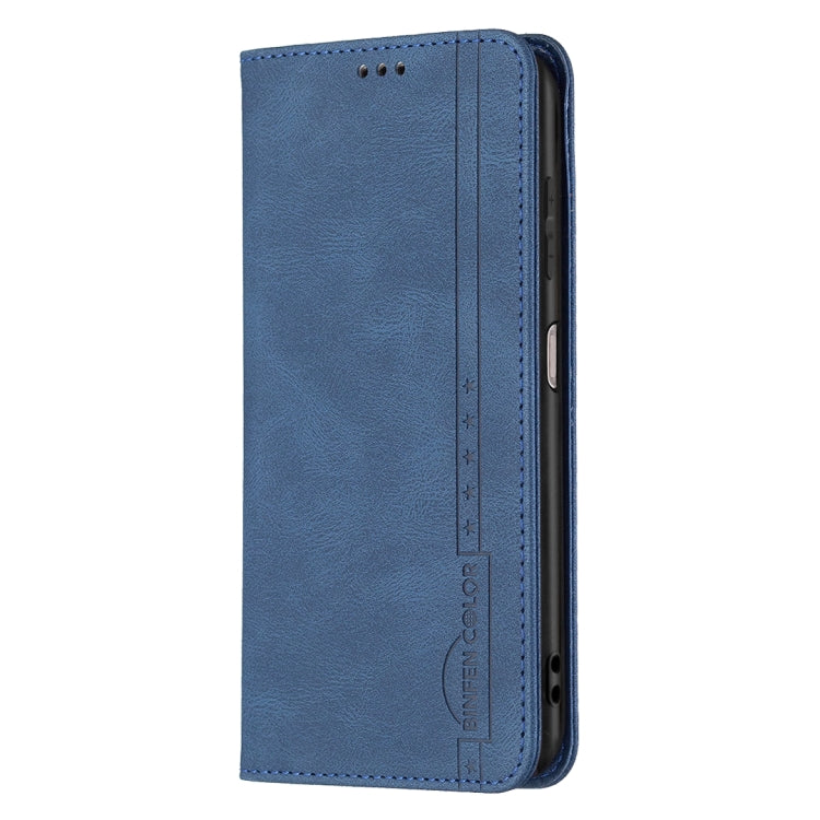 For Samsung Galaxy A22 5G Magnetic RFID Blocking Anti-Theft Leather Case with Holder & Card Slots & Wallet