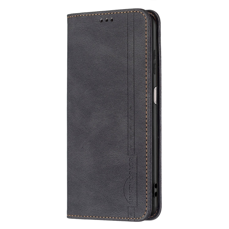 For Samsung Galaxy A32 5G Magnetic RFID Blocking Anti-Theft Leather Case with Holder & Card Slots & Wallet