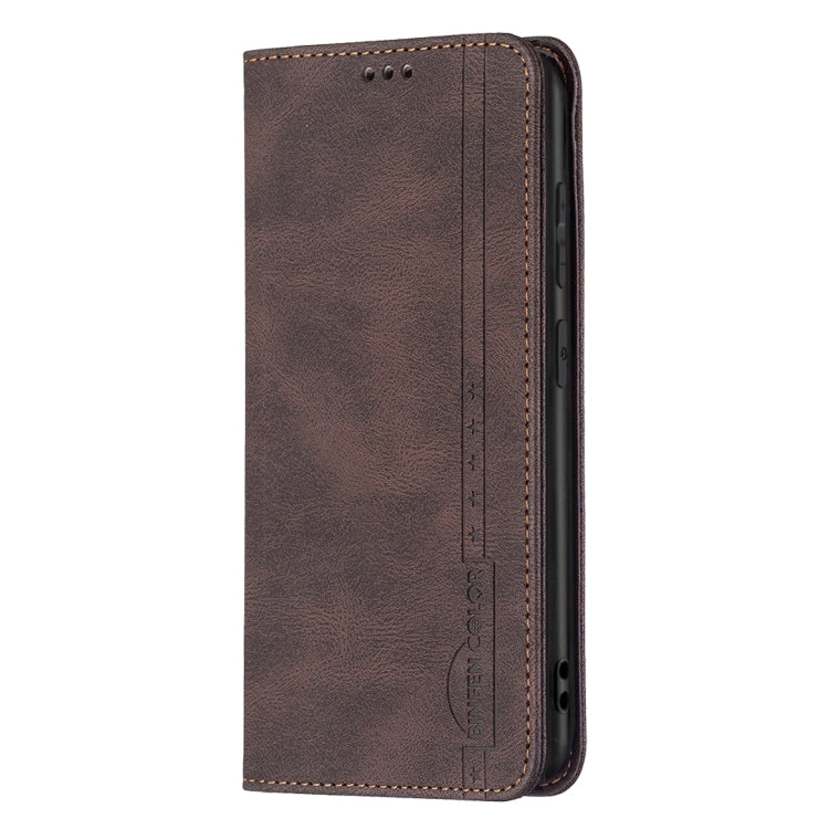 For Samsung Galaxy A51 Magnetic RFID Blocking Anti-Theft Leather Case with Holder & Card Slots & Wallet