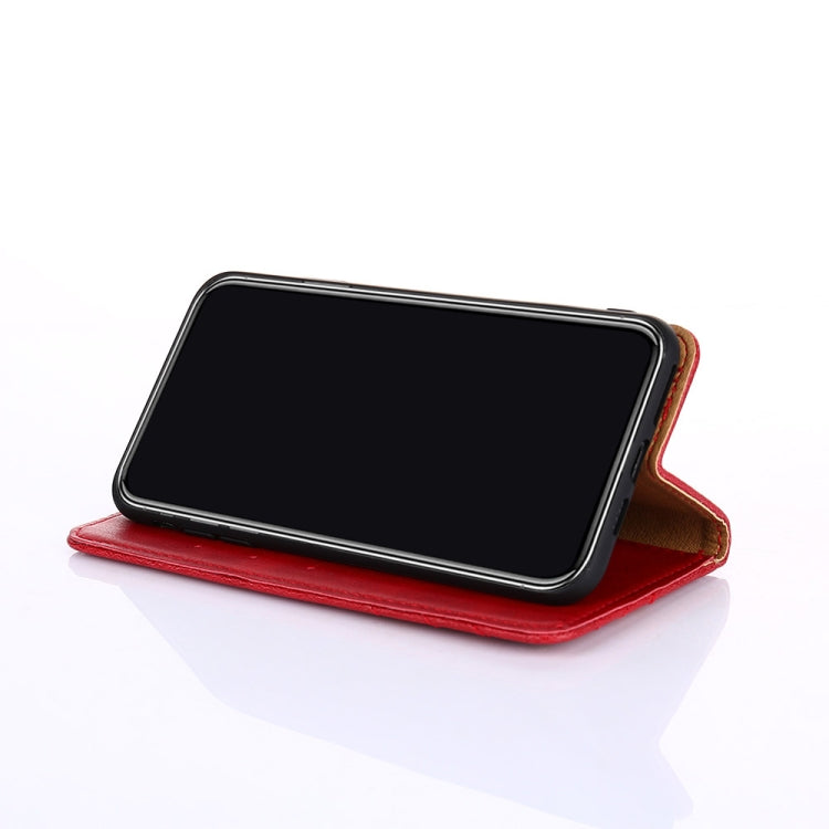 For Samsung Galaxy S22 5G Non-Magnetic Retro Texture Horizontal Flip Leather Case with Holder & Card Slots & Wallet