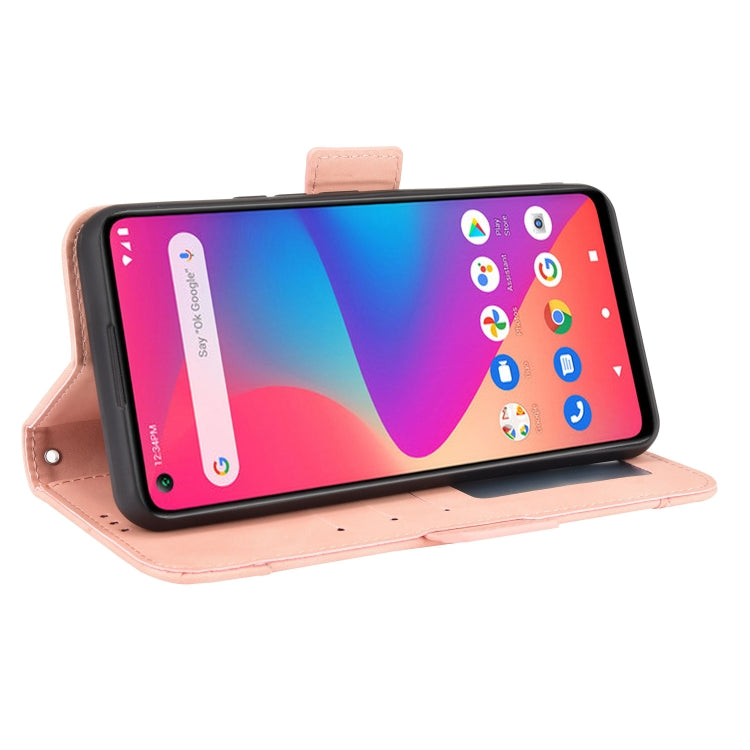 For BLU G91 Skin Feel Calf Pattern Horizontal Flip Leather Case with Holder & Card Slots & Photo Frame