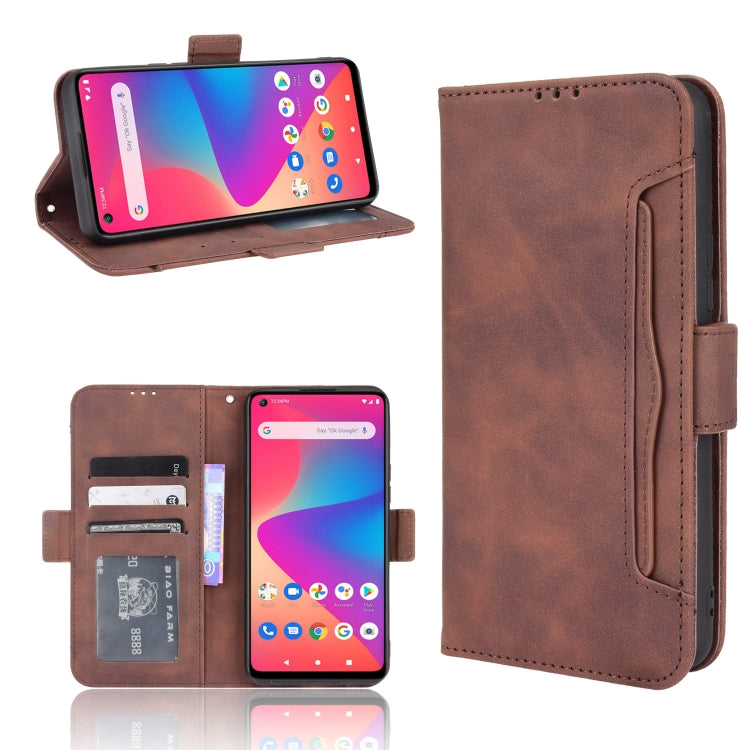 For BLU G91 Skin Feel Calf Pattern Horizontal Flip Leather Case with Holder & Card Slots & Photo Frame
