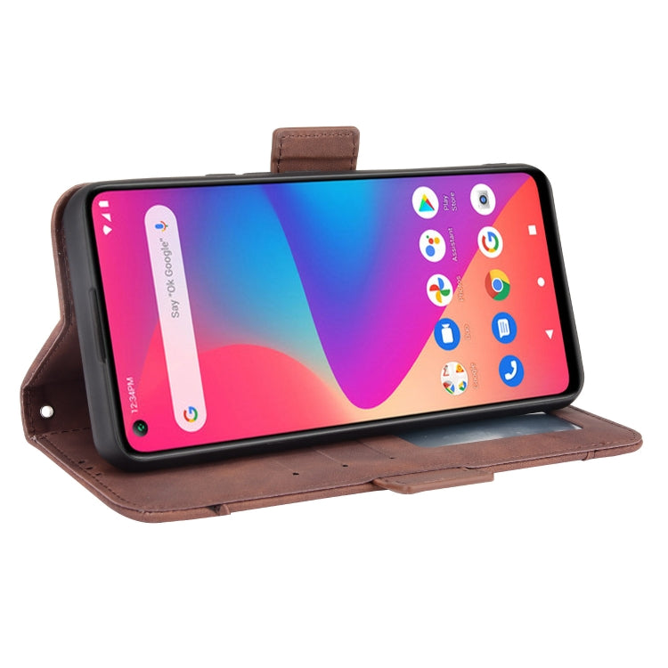 For BLU G91 Skin Feel Calf Pattern Horizontal Flip Leather Case with Holder & Card Slots & Photo Frame