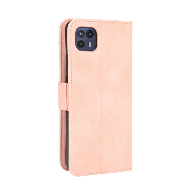 For Motorola Moto G50 5G Oversea Version Skin Feel Calf Pattern Horizontal Flip Leather Case with Holder & Card Slots & Photo Frame