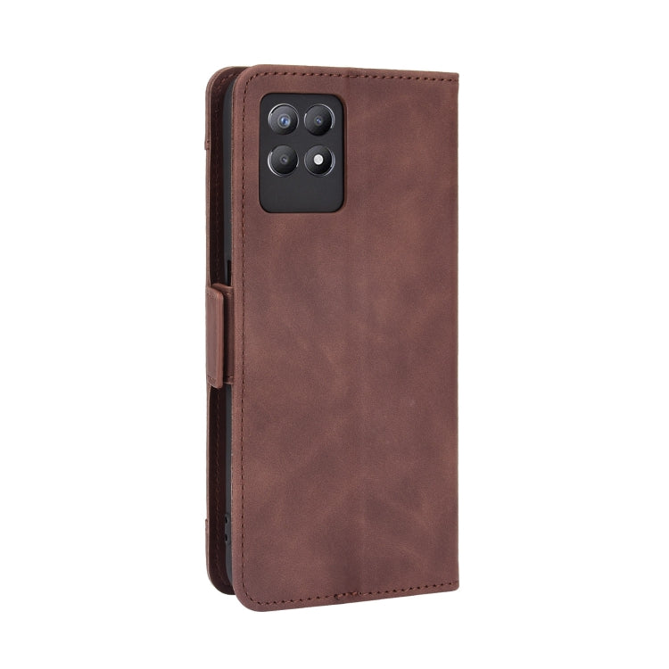 For OPPO Realme 8i Skin Feel Calf Pattern Horizontal Flip Leather Case with Holder & Card Slots & Photo Frame