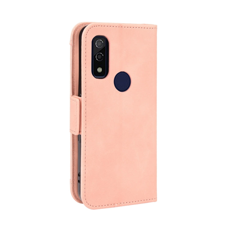 For Fujitsu Arrows We Skin Feel Calf Pattern Horizontal Flip Leather Case with Holder & Card Slots & Photo Frame