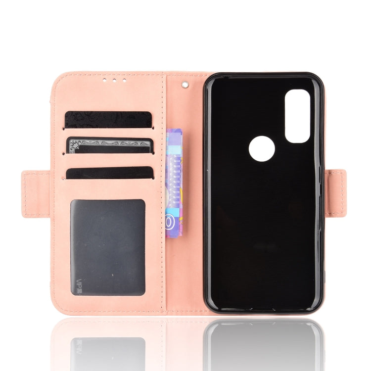 For Fujitsu Arrows We Skin Feel Calf Pattern Horizontal Flip Leather Case with Holder & Card Slots & Photo Frame
