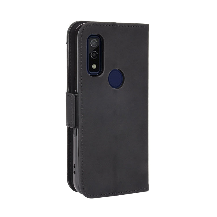 For Fujitsu Arrows We Skin Feel Calf Pattern Horizontal Flip Leather Case with Holder & Card Slots & Photo Frame
